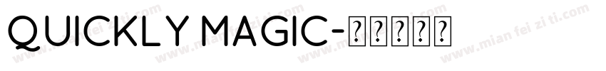 Quickly Magic字体转换